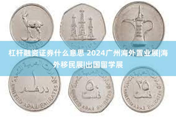 杠杆融资证券什么意思 2024广州海外置业展|海外移民展|出