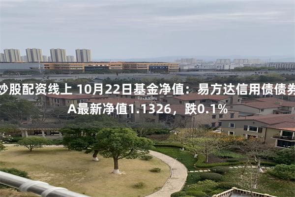 炒股配资线上 10月22日基金净值：易方达信用债债券A最新净