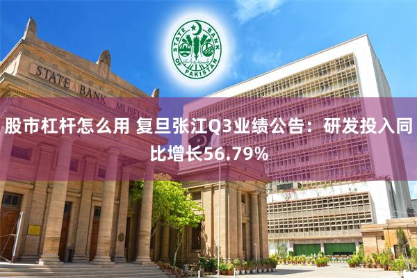 股市杠杆怎么用 复旦张江Q3业绩公告：研发投入同比增长56.